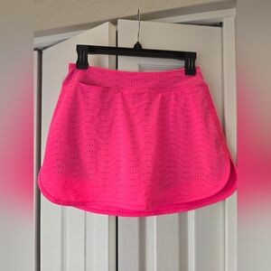 Slazenger,  Pink Perforated Women's Skort, Size XS